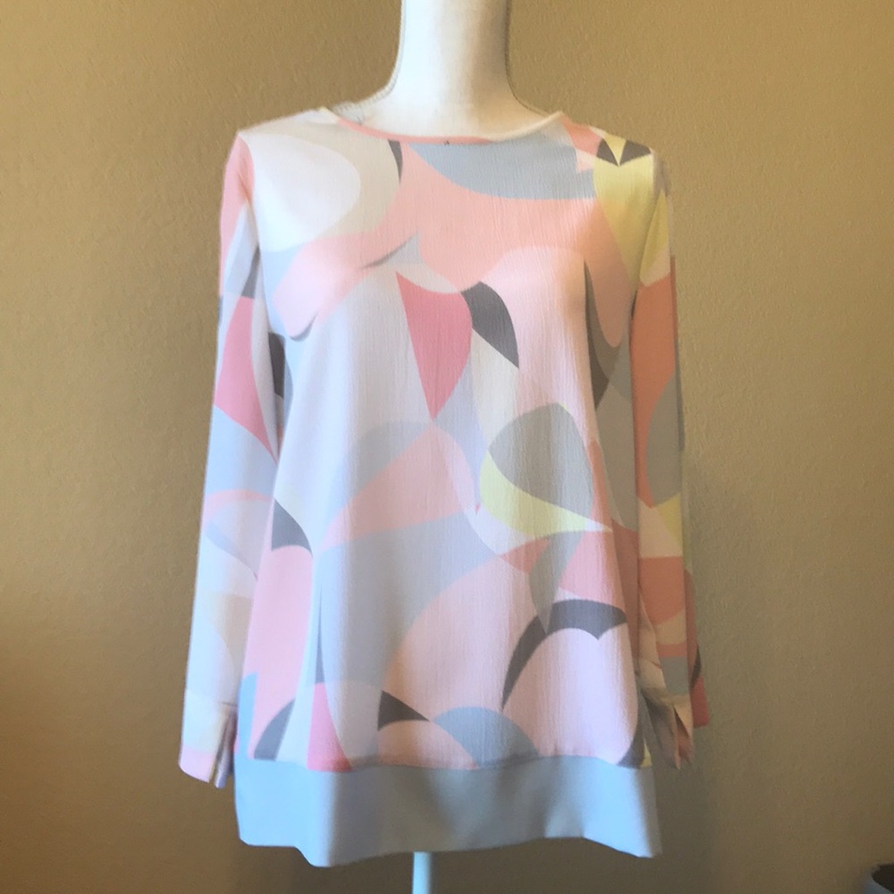 Basler designer spring crepe blouse